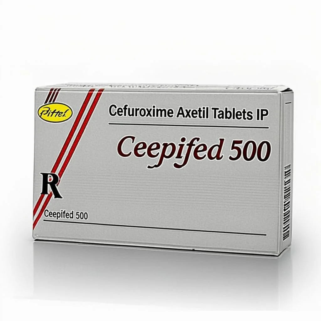 Ceepifed 500 — Cefuroxime Axetil Tablets 500 mg medicine pack